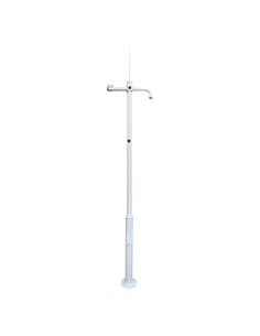 Acheter OEM POLE-450-D Mât pour CCTV - 4,5 mètres de hauteur - Fabriqué en acier galvanisé - 3 pièces de 1,5 mètre qui avec