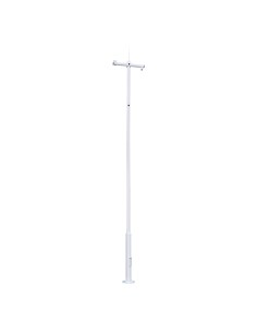 Comprar OEM POLE-600-D Báculo para CCTV - 6 metros de altura - Fabricado en acero galvanizado - 5 piezas de 1,2 metros que const