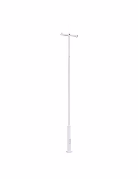 Acquista OEM POLE-600-D Palo per CCTV - 6 metri di altezza - Realizzato in acciaio zincato - 5 pezzi da 1,2 metri che costr...