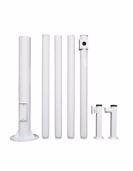 Kaufen OEM POLE-600-D Mast für CCTV – 6 Meter Höhe – Hergestellt aus verzinktem Stahl – 5 Teile à 1,2 Meter, die aus…