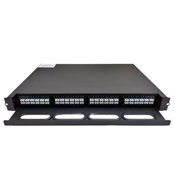 Kaufen OEM PP-FIBER-4-12 Glasfaser-Patchpanel – 48 LC-Duplex-Ports – 4 Kassetten mit jeweils 12 LC-Duplex-Adaptern – Nicht in