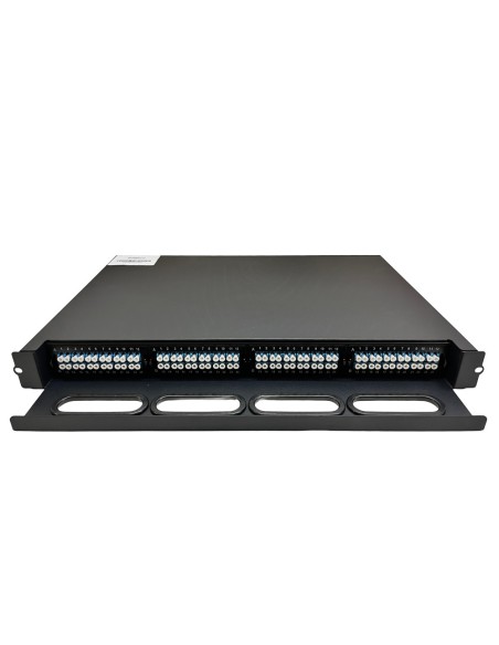 Acquistare OEM PP-FIBER-4-12 Pannello patch in fibra - 48 porte LC Duplex - 4 cassette con 12 adattatori LC Duplex ciascuna - No