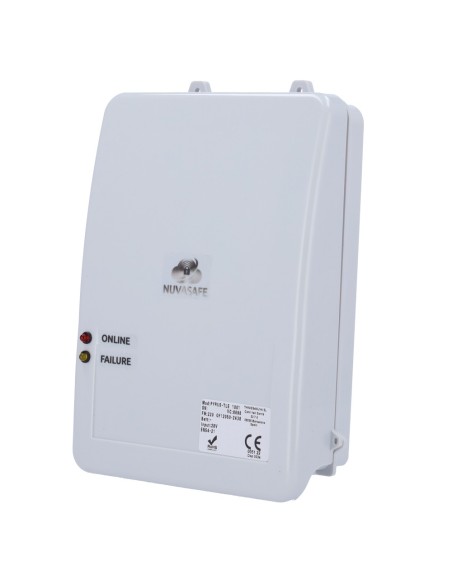 Comprar NUVATHINGS PYRUS-TLE Transmisor de alarma certificado EN54-21 - ETHERNET, GPRS/NBIOT/LTE-CAT-M1 + LORA - Comunicación co