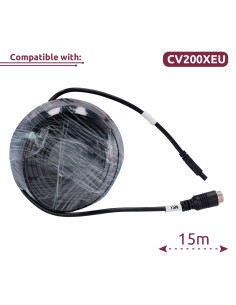 Kaufen QUECLINK QL-CAM-EXT-CABLE-A2B-15M Kamera-Verlängerungskabel A2B-15M – Länge 15 m – Kompatibel mit CV200XEU
