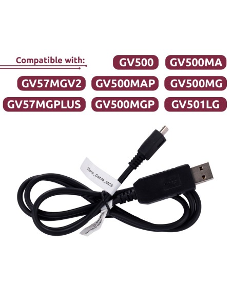QLCLink QL-Data-Cable-MC5 Data Cabo de Dados para UART - Compatível com GV500 / GV500MA / GV500MAP / GV500mg ...