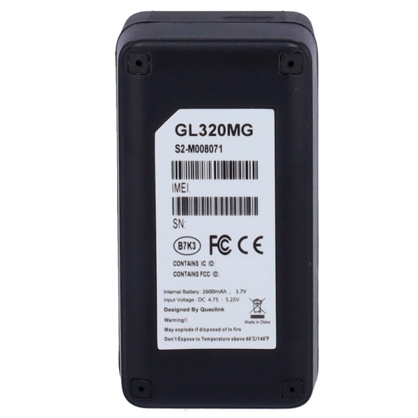 QlClink QL-GL320mg LTE localizador de pessoas e ativos - Botão de pânico - bateria recarregável com 300 horas de uso * - Compati
