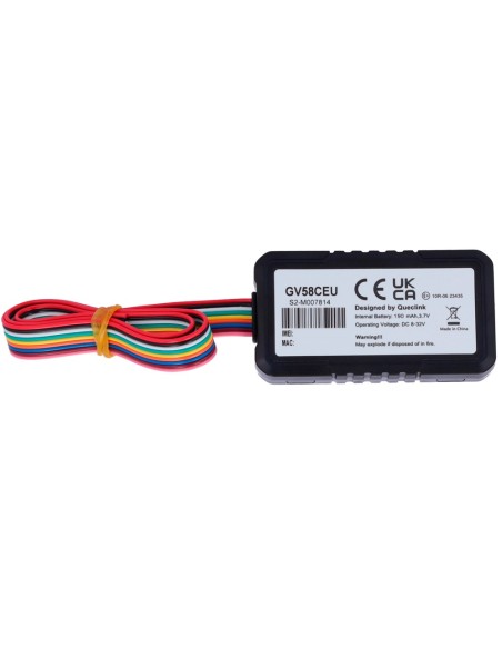 Comprar QUECLINK QL-GV58CEU Mini tracker de bajo consumo - LTE Cat 1 con backup 2G - Compacto para instalaciones ocultas - Sopor