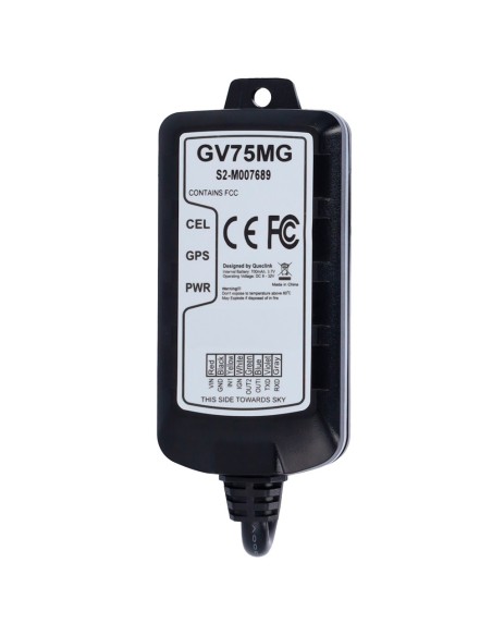 Acheter QUECLINK QL-GV75MG Tracker durci étanche, IP67 - 4G LTE Cat1 avec secours 2G - Large plage de tension 9-90V - B