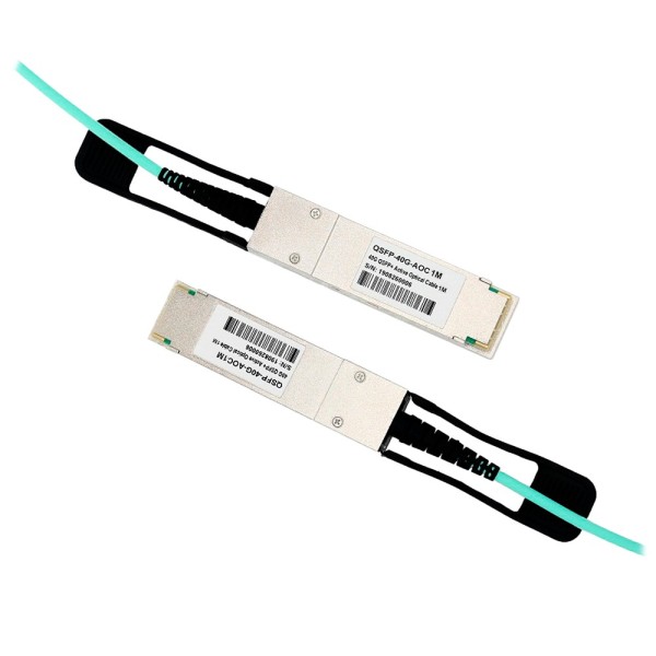 Comprar OEM QSFP-40G-AOC-1M Cable de conexión directa QSFP+ - Velocidad 40Gbps - Modulos QSFP+ en ambos extremos - Ideal para St