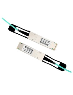 Acheter OEM QSFP-40G-AOC-30M Câble à connexion directe QSFP+ actif - Débit de données jusqu’à 40 Gbit/s - Modules QSFP+ 2