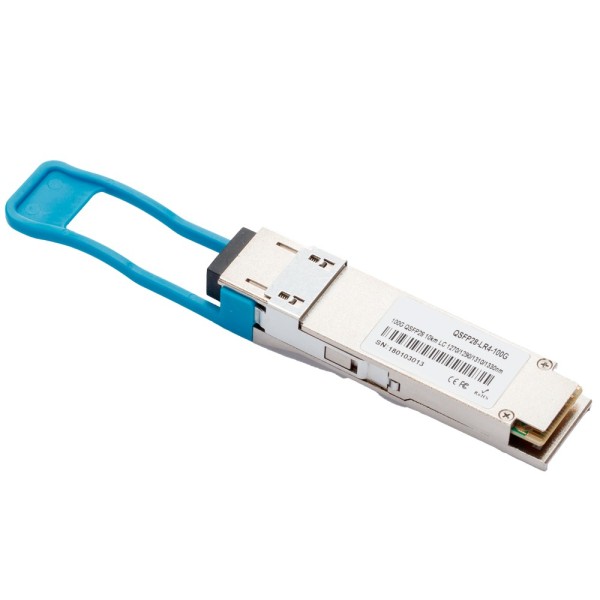 Acheter OEM QSFP28-100G-1310LR-2SMF-LC Module émetteur-récepteur QSFP28 haut de gamme – Standard de débit Ethernet 100GBASE-LR4 