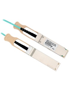 OEM QSFP28-100G-AOC-10M Cabo de conexão direto QSFP28 - Velocidade 100Gbps - Módulos QSFP28 em ambas as extremidades - Ideal par 2