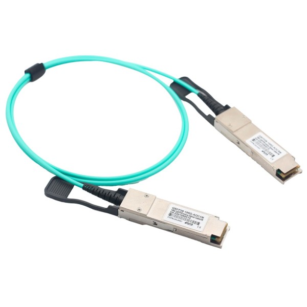 OEM QSFP28-100G-AOC-5M Cabo de conexão direto QFP28 - Speed 100Gbps - Módulos QSFP28 em ambas as extremidades - ideal para stac