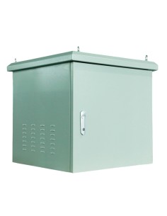 Rack-12U-Outdoor do OEM Rack de parede - até 12U Rack 19 & quot-up to 100 kg carga - com grades de ventilação e 2