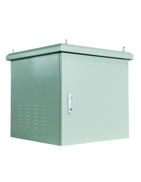 Rack-12U-Outdoor do OEM Rack de parede - até 12U Rack 19 & quot-up to 100 kg carga - com grades de ventilação e