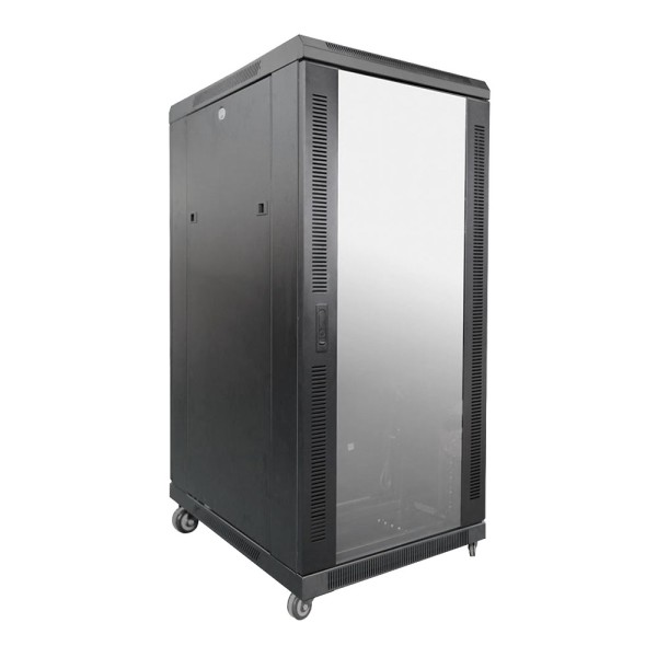 Kaufen OEM RACK-27U-8D Rack-Schrank für jedes Netzwerkgerät – Kapazität zur Installation von Geräten bis zu 27U – Tiefe von