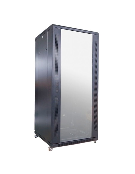 Comprare OEM RACK-27UFN Armadio rack da pavimento - Fino a 27U rack da 19" (600*600) - Fino a 800 kg di carico - Con ventilazion