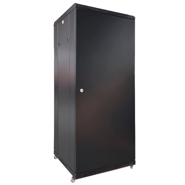 Gabinete de rack de assoalho de rack-27UFN de OEM - até 27u rack de 19 "600 600) - até 800 kg de carga - com ventilação e pasaca