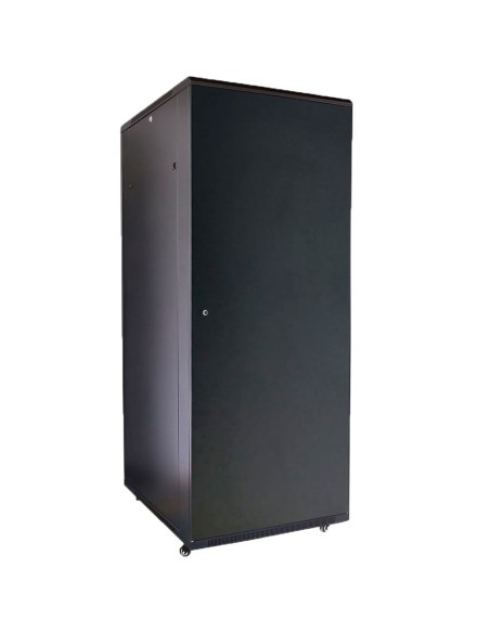 Gabinete de rack de rack-42U-10D-10D - até 42U Rack de 19 "1000) - até 800 kg de carga - com ventilação e passes
