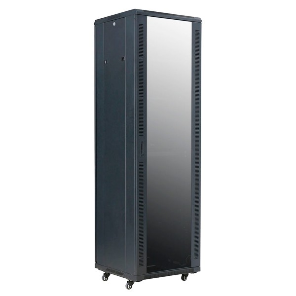 Gabinete de rack de assoalho de rack-42UFN de OEM - até 42U Rack 19? 600 600) - até 800 kg de carga - com ventilação e passacab