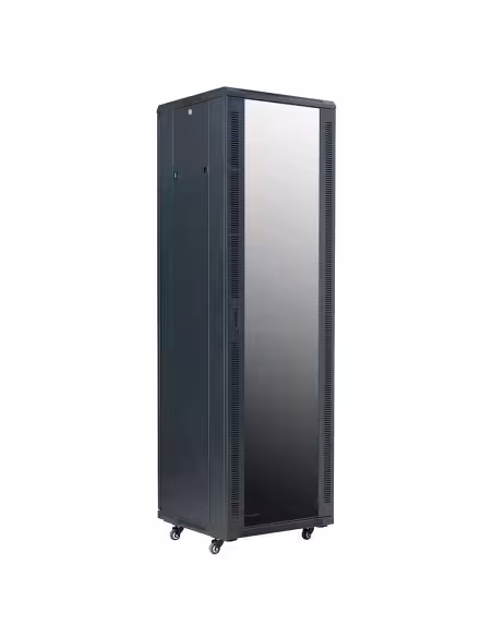 Comprar OEM RACK-42UFN Armário rack de chão - Até 42U rack de 19" (600*600) - Até 800 Kg de carga - Com ventilação