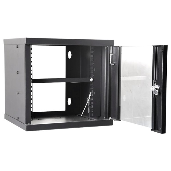 Comprar OEM RACK-6U-10INCH Armario rack para pared - Hasta 6U rack de 10" - Hasta 15 Kg de carga - Con pasacables - Bandeja