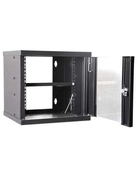 Comprar OEM RACK-6U-10INCH Armario rack para pared - Hasta 6U rack de 10" - Hasta 15 Kg de carga - Con pasacables - Bandeja