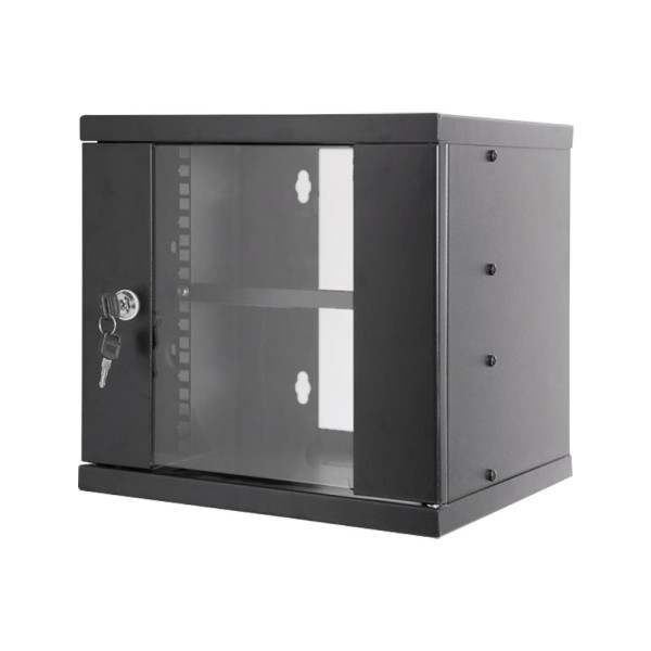 Acquistare OEM RACK-6U-10INCH Armadio rack da parete - Fino a 6U rack da 10" - Fino a 15 kg di carico - Con passacavi - Mensola
