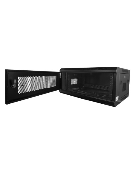 Comprar OEM RACK-6U-MESH Armario rack para pared - Hasta 6U rack de 19" - Hasta 60 Kg de carga - Paneles de malla en fronta