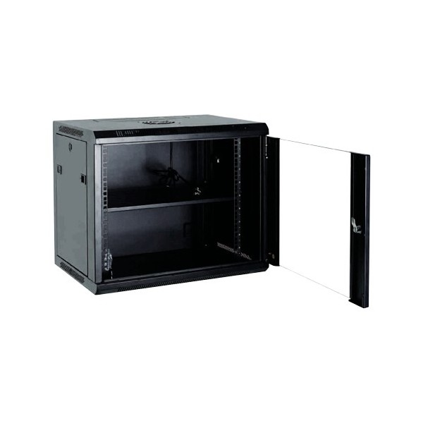 Comprar OEM RACK-6UN-6D Armario rack para pared - Hasta 6U rack de 19" - Hasta 100 Kg de carga - Con ventilación y pasacabl