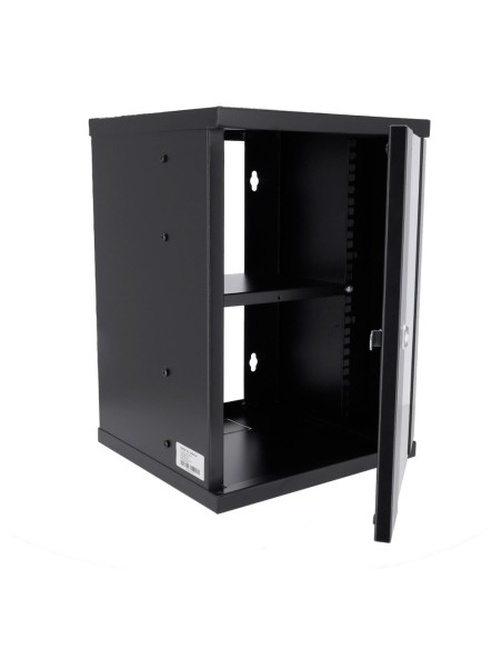 Comprar OEM RACK-9U-10INCH Armario rack para pared - Hasta 9U rack de 10" - Hasta 15 Kg de carga - Con pasacables - Bandeja