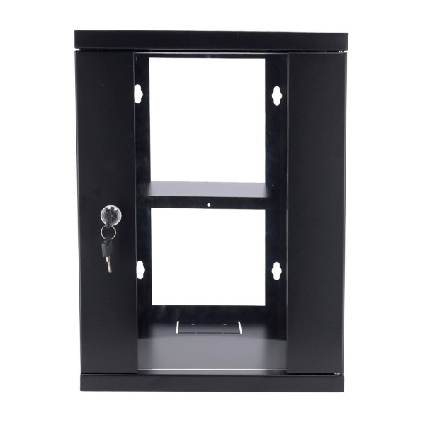 Comprar OEM RACK-9U-10INCH Armario rack para pared - Hasta 9U rack de 10" - Hasta 15 Kg de carga - Con pasacables - Bandeja
