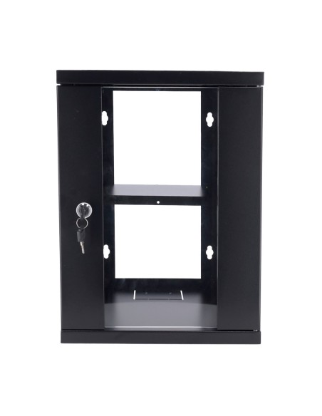 Comprar OEM RACK-9U-10INCH Armario rack para pared - Hasta 9U rack de 10" - Hasta 15 Kg de carga - Con pasacables - Bandeja