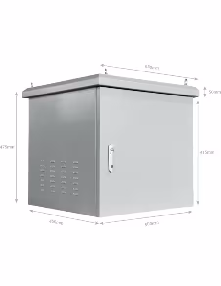 Acheter OEM RACK-9U-OUTDOOR Armoire rack pour tout équipement réseau - Capacité d’installer des appareils jusqu’à 9U - Prote