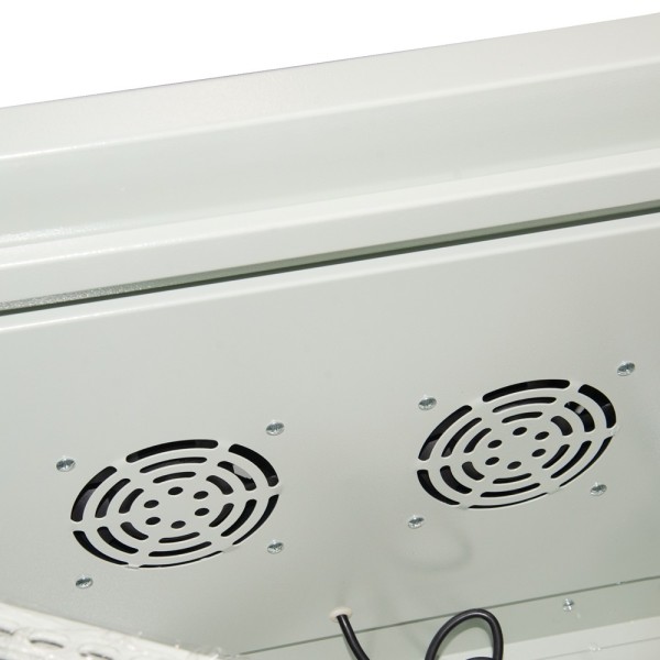 Rack-9u-Outdoor do OEM Roupeiro ao ar livre Rack - até 9U Rack 19 & quot-up a 100 kg de carga - com grades de ventilação e p