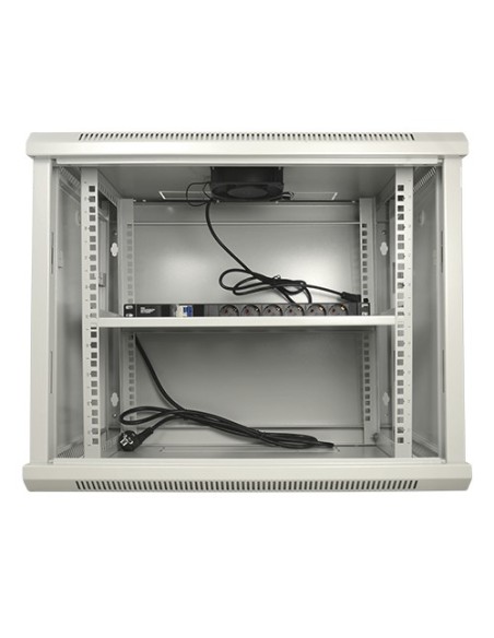 Acquistare OEM RACK-9UG Armadio rack a parete - Fino a 9U rack da 19" - Fino a 100 kg di carico - Con ventilazione e passacavi