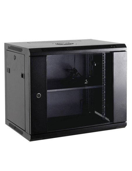 Comprar OEM RACK-9UN Armario rack para pared - Hasta 9U rack de 19" - Hasta 100 Kg de carga - Con ventilación y pasacables 