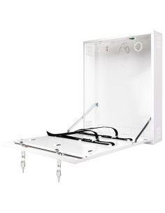 Rack-DVRBox-Caixa de segurança OEM - Especial para instalação de parede - Formato vertical - 2 chaves e fechaduras - em
