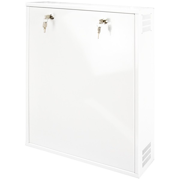 Rack-DVRBox-Caixa de segurança OEM - Especial para instalação de parede - Formato vertical - 2 chaves e fechaduras - em