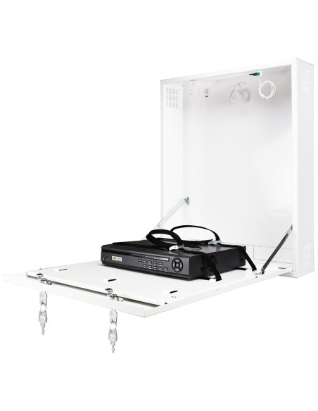 Acheter OEM RACK-DVRBOX-MVERTICAL Coffret de sécurité - Spécial pour installation murale - Format vertical - 2 clés et serrure
