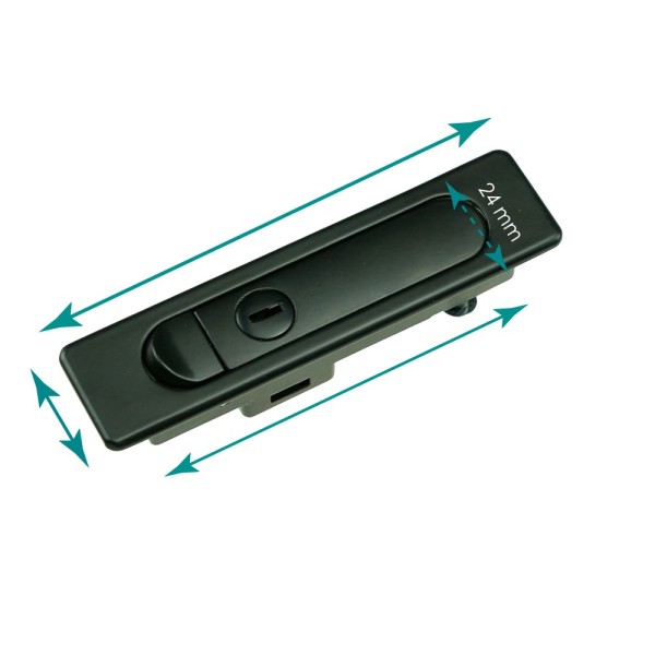 Kaufen OEM RACK-SPLOCK Rackschloss (Federmechanismus) – Für die vordere Tür eines Standracks – Metall – Inklusive 2 Schlüssel