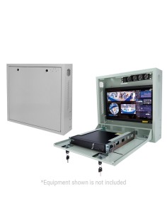Kaufen Sie OEM RACK-WALL Sicherheits-Wandnetzwerkschrank (Wandmontage) – Benötigt dank 15 cm Tiefe sehr wenig Platz – Maximaler 