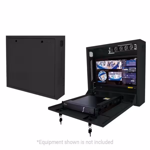 Kaufen OEM RACK-WALL-B Sicherheits-Wand-Rackschrank für die Wand – Benötigt dank 15 cm Tiefe sehr wenig Platz – Maximaler Schutz