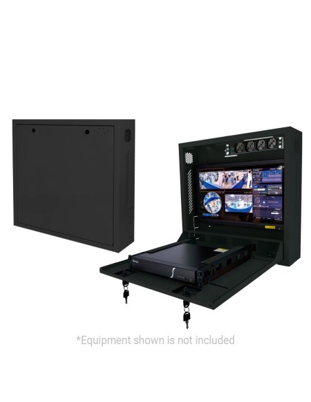 Comprar OEM RACK-WALL-B Caja de seguridad - Especial para instalación en pared - Formato vertical - 2 llaves y cerraduras - Entr
