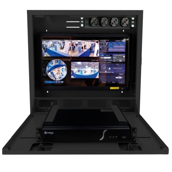 Comprar OEM RACK-WALL-B Caja de seguridad - Especial para instalación en pared - Formato vertical - 2 llaves y cerraduras - Entr