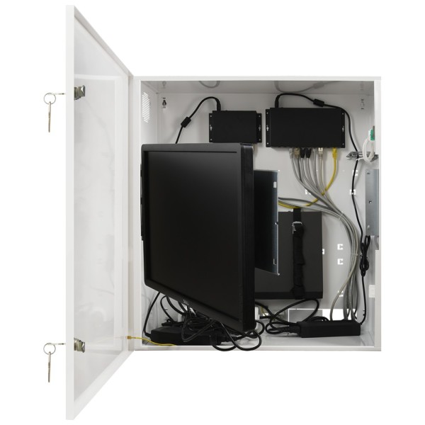 Kaufen OEM RACK-WALL-PRO Sicherheitsbox – Speziell für die Wandmontage – Vertikales Format – 2 Schlüssel und Schlösser – E
