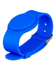 Comprar CARDCUBE RFID-BAND-ADJ-B Pulsera de proximidad - ID por radiofrecuencia - EM pasivo | Color azul - Baja frecuencia 125 k