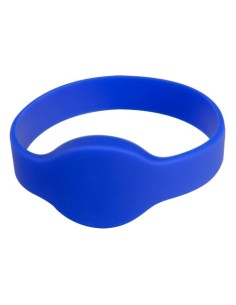 CardCube RFID-Band-B Proximidade Pulseira - Radiofrequency ID - EM Passivo | Cor azul - baixa frequência 125 kHz - diâmetro