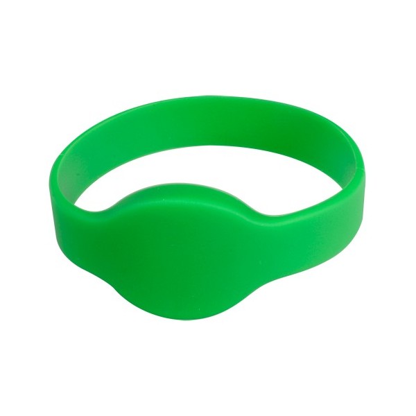 Comprar OEM RFID-BAND-G Pulsera de proximidad - ID por radiofrecuencia - EM pasivo | Color verde - Baja frecuencia 125 kHz - Diá