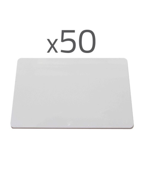 Comprar CARDCUBE RFID-CARD-50P Tarjeta de proximidad - ID por radiofrecuencia - EM pasivo | Formato CR80 - Baja frecuencia 125 k